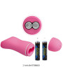 PINZAS VIBRADORAS CON ELECTROSHOCK PARA PEZONES FUCSIA DE LA MARCA BAILE STIMULATING