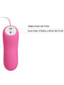 PINZAS VIBRADORAS CON ELECTROSHOCK PARA PEZONES FUCSIA DE LA MARCA BAILE STIMULATING