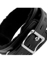 COLLAR BDSM POSTURA AJUSTABLE CON CADENA LEATHER DE LA MARCA DARKNESS BONDAGE