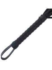 LÁTIGO BONDAGE NEGRO MANGO PIEL - DARKNESS DE LA MARCA DARKNESS SENSATIONS