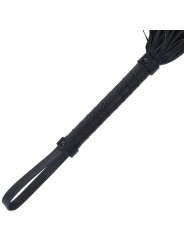 LÁTIGO BONDAGE NEGRO LEATHER 42CM - DARKNESS DE LA MARCA DARKNESS SENSATIONS