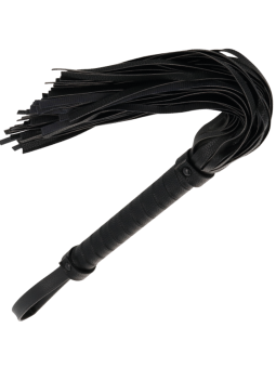 LÁTIGO BONDAGE NEGRO LEATHER 42CM - DARKNESS DE LA MARCA DARKNESS SENSATIONS