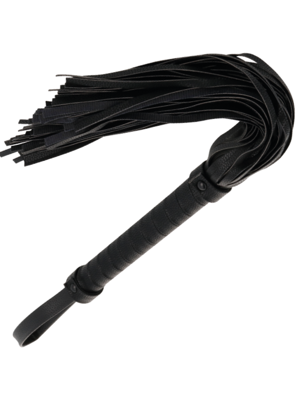 LÁTIGO BONDAGE NEGRO LEATHER 42CM - DARKNESS DE LA MARCA DARKNESS SENSATIONS