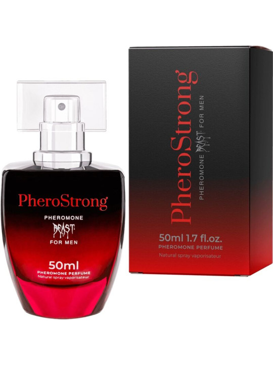 PERFUME CON FEROMONAS BEAST HOMBRE - AROMÁTICO 50ML DE LA MARCA PHEROSTRONG