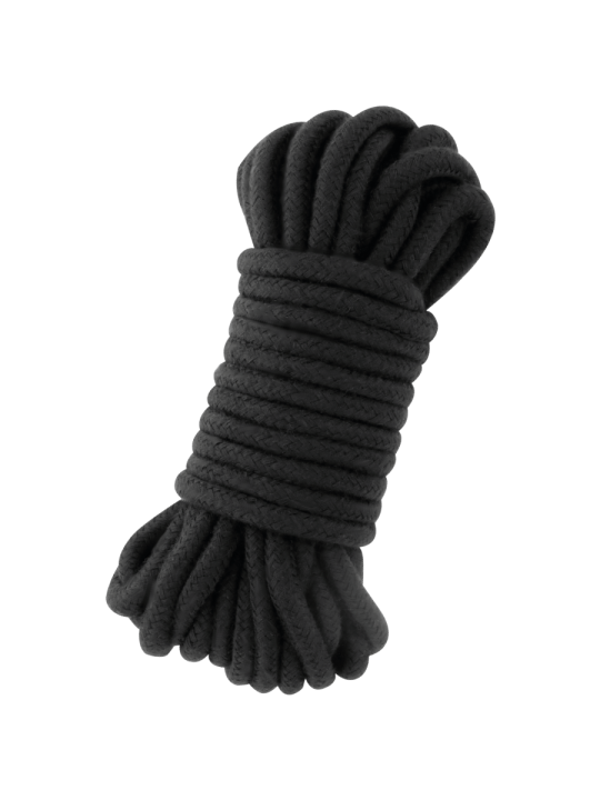 CUERDA BONDAGE ALGODÓN 10M NEGRO DARKNESS DE LA MARCA DARKNESS BONDAGE