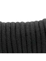 CUERDA BONDAGE ALGODÓN 10M NEGRO DARKNESS DE LA MARCA DARKNESS BONDAGE
