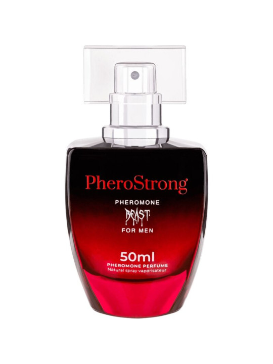 PERFUME CON FEROMONAS BEAST HOMBRE - AROMÁTICO 50ML DE LA MARCA PHEROSTRONG