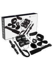 KIT BDSM BLACK 11 PIEZAS CUERO SINTÉTICO BONDAGE DE LA MARCA EXPERIENCE