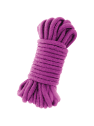 CUERDA BONDAGE ALGODÓN 10M MORADO - DARKNESS DE LA MARCA DARKNESS BONDAGE