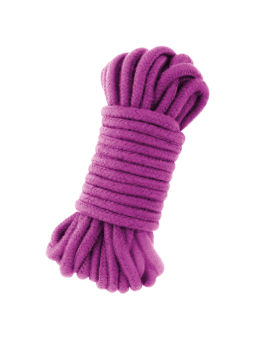 CUERDA BONDAGE ALGODÓN 10M MORADO - DARKNESS DE LA MARCA DARKNESS BONDAGE