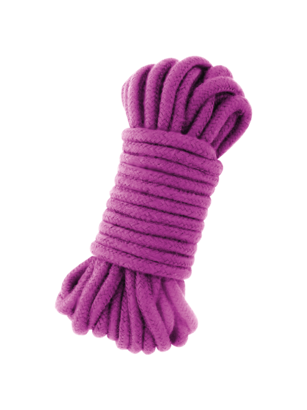 CUERDA BONDAGE ALGODÓN 10M MORADO - DARKNESS DE LA MARCA DARKNESS BONDAGE