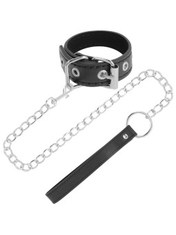 ANILLO PENE BDSM CON CORREA METÁLICA DARKNESS DE LA MARCA DARKNESS BONDAGE