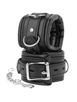 ESPOSAS BDSM ACOLCHADAS DARKNESS - PU Y METAL DE LA MARCA DARKNESS BONDAGE