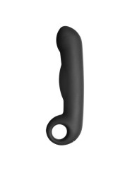 DILDO SILICONA NEGRO OVID ESTIMULACIÓN PUNTO G DE LA MARCA ELECTRASTIM