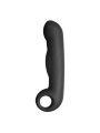 DILDO SILICONA NEGRO OVID ESTIMULACIÓN PUNTO G DE LA MARCA ELECTRASTIM