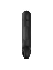 DILDO SILICONA NEGRO OVID ESTIMULACIÓN PUNTO G DE LA MARCA ELECTRASTIM