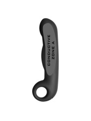 DILDO SILICONA NEGRO OVID ESTIMULACIÓN PUNTO G DE LA MARCA ELECTRASTIM