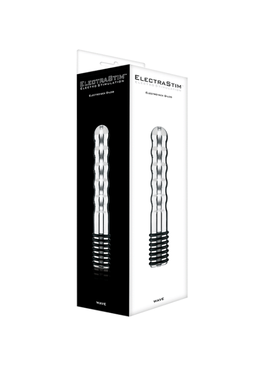 CONSOLADOR METÁLICO WAVE CON ELECTROESTIMULACIÓN DE LA MARCA ELECTRASTIM
