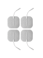 4 ALMOHADILLAS ELECTROESTIMULACIÓN UNIPOLARES 2X2 PULGADAS DE LA MARCA ELECTRASTIM