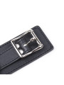 COLLAR FETICHISTA CON 3 ANILLAS AJUSTABLE DE LA MARCA OHMAMA FETISH