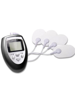 KIT ESTIMULACIÓN ELÉCTRICA CON PANTALLA LCD Y 5 ZONAS DE LA MARCA FETISH FANTASY SERIES