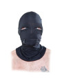 CAPUCHA BDSM CON CREMALLERAS NEGRO PARA BONDAGE DE LA MARCA FETISH FANTASY SERIES