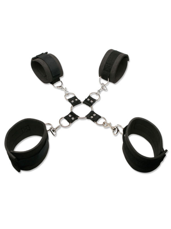 KIT HOG-TIE EXTREME CON ESPOSAS Y ANTIFAZ DE LA MARCA FETISH FANTASY SERIES