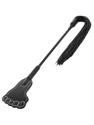 FUSTA Y LATIGO FETICHISTA NEGRO DARKNESS BDSM DE LA MARCA DARKNESS SENSATIONS