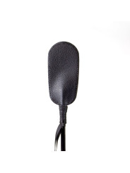 FUSTA NEGRA DE CUERO VEGANO PARA BDSM DE LA MARCA SECRETPLAY 100% FETISH