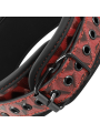 COLLAR BDSM CON PINZAS PEZONES Y CADENAS NEOPRENO DE LA MARCA BEGME RED EDITION
