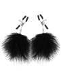 PINZAS PARA PEZONES AJUSTABLES CON POMPONES DARKNESS DE LA MARCA DARKNESS SENSATIONS