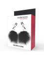PINZAS PARA PEZONES AJUSTABLES CON POMPONES DARKNESS DE LA MARCA DARKNESS SENSATIONS