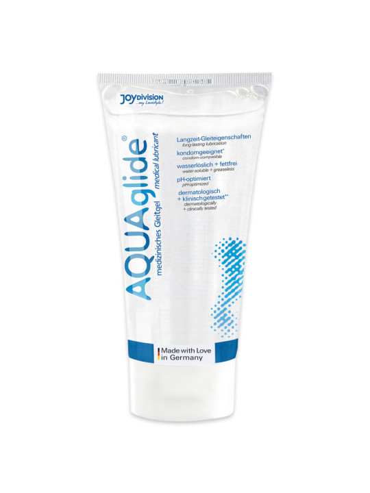 LUBRICANTE ÍNTIMO AQUAGLIDE 50 ML - BASE ACUOSA DE LA MARCA JOYDIVISION AQUAGLIDE