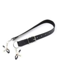 PINZAS FETICHISTAS CON CORREAS PARA PIERNAS Y LABIOS DE LA MARCA OHMAMA FETISH