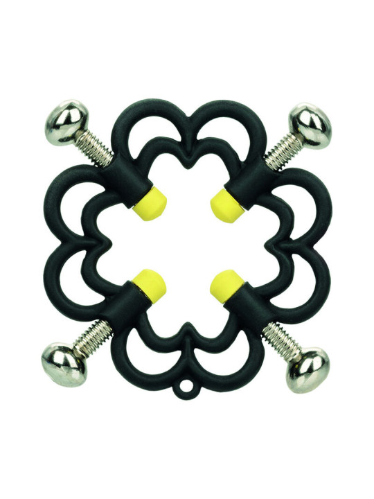PINZAS PARA PEZONES AJUSTABLES BOUNDLESS 4 PUNTOS DE LA MARCA CALEXOTICS