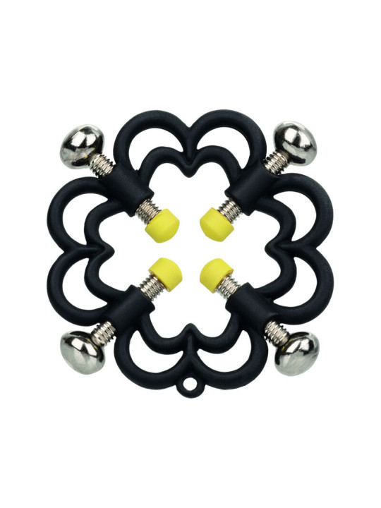 PINZAS PARA PEZONES AJUSTABLES BOUNDLESS 4 PUNTOS DE LA MARCA CALEXOTICS