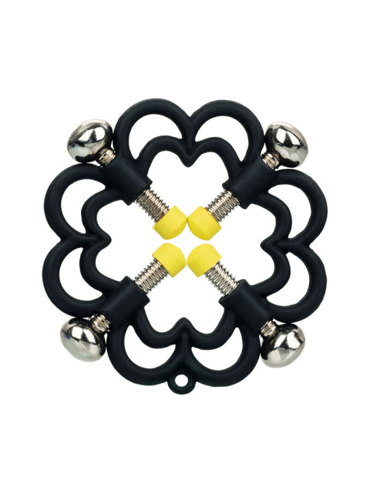 PINZAS PARA PEZONES AJUSTABLES BOUNDLESS 4 PUNTOS DE LA MARCA CALEXOTICS