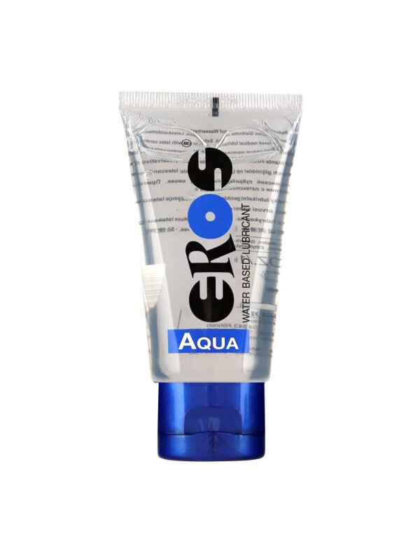 LUBRICANTE BASE AGUA EROS AQUA 50ML - HIDRATANTE Y FRESCO DE LA MARCA EROS CLASSIC LINE