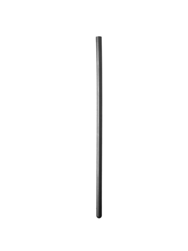 SONDA URETRAL 8MM SILICONA HIPPOALERGÉNICA 24CM DE LA MARCA ALL BLACK