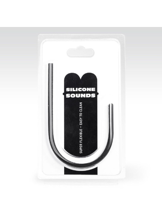 SONDA URETRAL SILICONA 10 MM HIPPOALERGÉNICA DE LA MARCA ALL BLACK