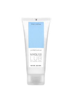 LUBRICANTE BASE AGUA NATURAL 70 ML MIXGLISS DE LA MARCA MIXGLISS