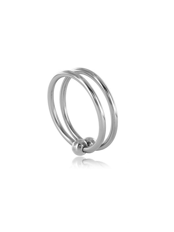 ANILLA DOBLE ACERO 30MM - COCKRING ERECCIÓN Y PLACER DE LA MARCA METAL HARD