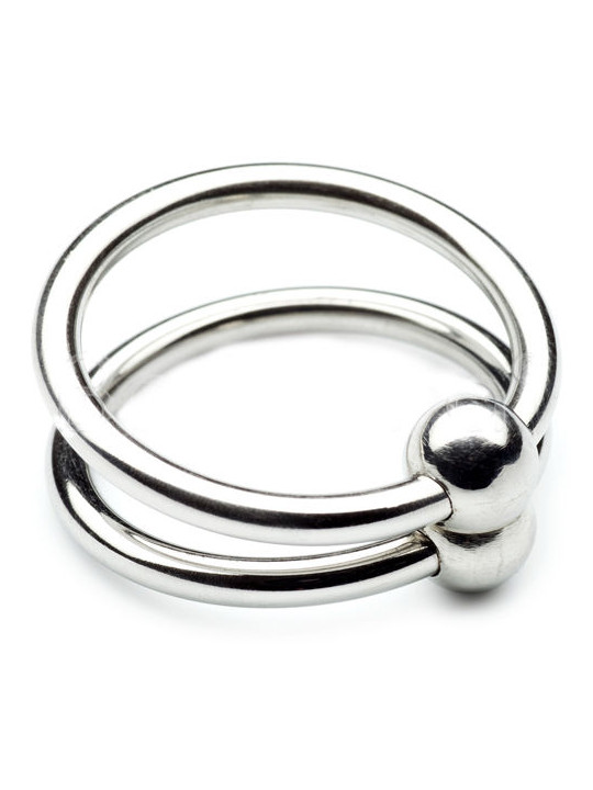 ANILLA DOBLE ACERO 30MM - COCKRING ERECCIÓN Y PLACER DE LA MARCA METAL HARD