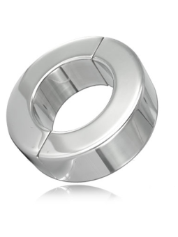 ANILLO TESTICULAR ACERO INOXIDABLE 20MM ORGASMO INTENSO DE LA MARCA METAL HARD