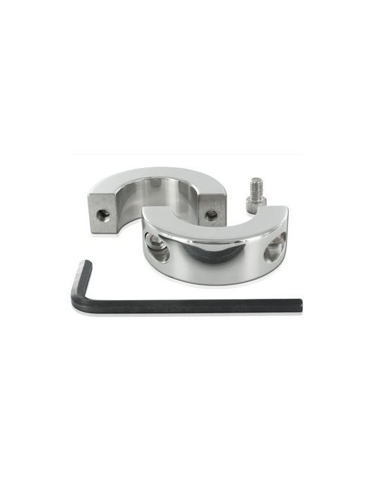 ANILLO TESTICULAR ACERO INOXIDABLE 40MM ORGASMO INTENSO DE LA MARCA METAL HARD