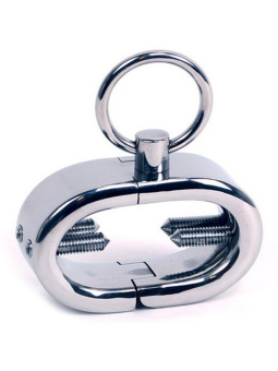 BRAZALETE AJUSTABLE PARA TESTÍCULOS CON LLAVE ALLEN DE LA MARCA METAL HARD