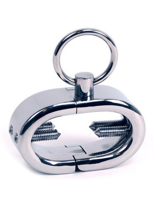 BRAZALETE AJUSTABLE PARA TESTÍCULOS CON LLAVE ALLEN DE LA MARCA METAL HARD