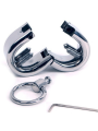 BRAZALETE AJUSTABLE PARA TESTÍCULOS CON LLAVE ALLEN DE LA MARCA METAL HARD