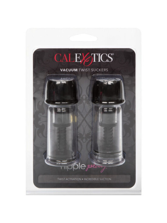 SUCCIONADOR DE PEZONES VACUUM TWIST AJUSTABLE NEGRO DE LA MARCA CALEXOTICS