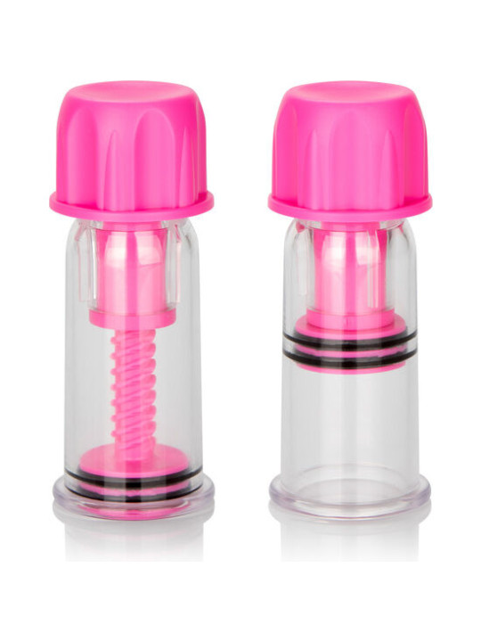 SUCCIONADOR DE PEZONES VACUUM TWIST ROSA 2 UNIDADES DE LA MARCA CALEXOTICS